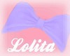 Purple Lolita Bow