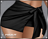 Black Satin Skirt RL
