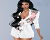 Pink Pisces Short Robe