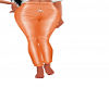 Slim Orange Pants