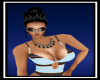 CE Blue Sexy Busty
