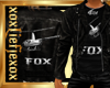 [L] Fox Leather Jacket