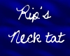 Rip's Neck tat