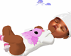 Dominique baby asleep
