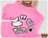 PI Sweater e Pink