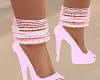 Pink Anklets Both