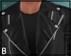 Black Leather Jacket Tee