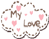 My Love Sticker