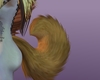 brown wolf tail