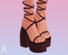 A| Cute Sandals Black