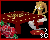 `Asian Geisha Rose Table