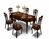 leopard dinner table