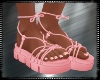 Pink Boho Sandals