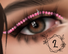 L. Eye glitter pink