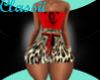 RXL Red & Leopard Outfit