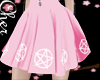 pentacle pink skirt