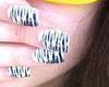 Zebra Nails