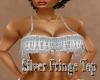 Silver Fringe Top