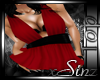 {S}BELTED ROMANCE RED