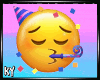 |K| Sad Party Emoji Mask