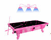 20p Pink Ice Pool Table