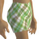 [NS]Skirt Plaid Green