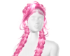 Glowing Pink Braids