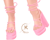 K. Pink Sandals 斉藤