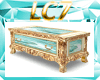 Teal Marble Chest