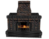 Uptown Loft Fireplace