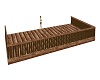 LOG CABIN DOCK/DECK