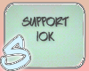 SAM|10k support sticker