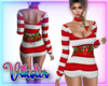 v Christmas dress