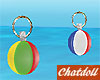 C]Beach Ball Earrings