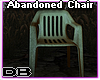 Abandoned chair Plastic