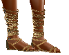 (MI) Roman sandals gold