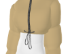 Tan Cropped Puffer