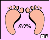 !R Feet Scaler 80%
