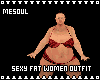 Sexy Fat Women Outfit