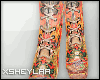 $ Floral Wedges 