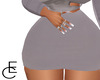 EMBX Grey Lounge Dress