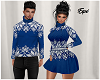 Sweater Blue Couple