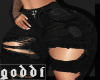 EML - Ripped BLK Jeans