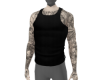 Top Muscle Tat Black