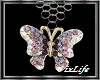 [V]Butterfly Necklace St