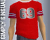 69 Shirt Red