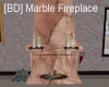 [BD] Marble Fireplace