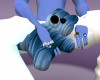 blue Teddy Bear
