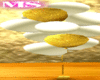 Gold/White Balloons