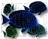 Blue Tangs MESH